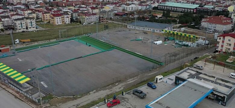 Darıca Nene Hatun Stadı sentetik çime kavuşuyor