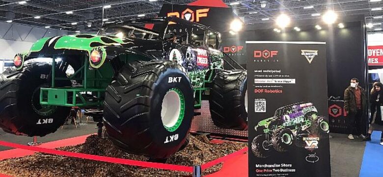 İleri sanal gerçeklik ürünü Monster Jam Atrax Fuarı’nda büyük ilgi gördü