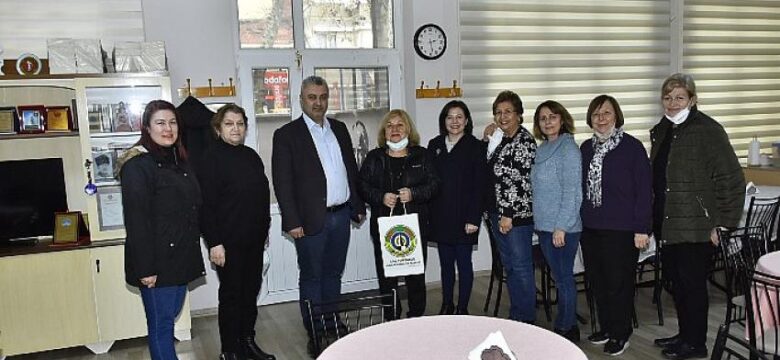 Malkara Belediye Başkanı Ulaş Yurdakul’dan Türk Kadınlar Birliği Malkara Şubesine Ziyaret