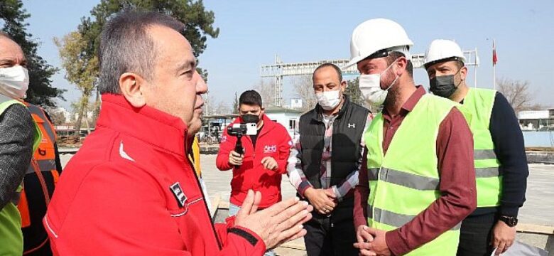 Uncalı Mezarlığı’ndaki birimler yenileniyor Defin hizmetleri modern koşullardaverilecek Başkan Böcek ‘Bu çalışma boynumuzun borcuydu’