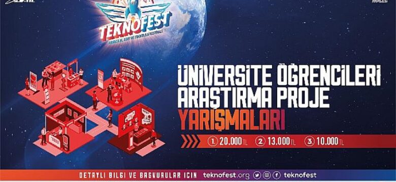 Üniversite Öğrencileri Araştırıyor, Fark Yaratan Projeler TEKNOFEST’te Yarışıyor