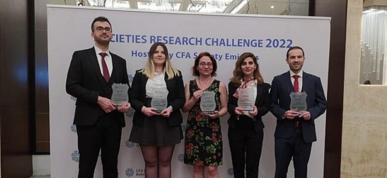 İstanbul Bilgi Üniversitesi öğrencileri CFA Institute Research Challenge’ın Dubai’de gerçekleşen bölgesel yarışmasında birinci oldu