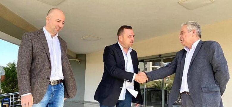 Başkan Aydın’dan Dokuz Eylül Üniversitesi Seferihisar Necat Hepkon Spor Bilimleri Fakültesi Dekanı Prof. Dr. Kepoğlu’na hoş geldin ziyareti