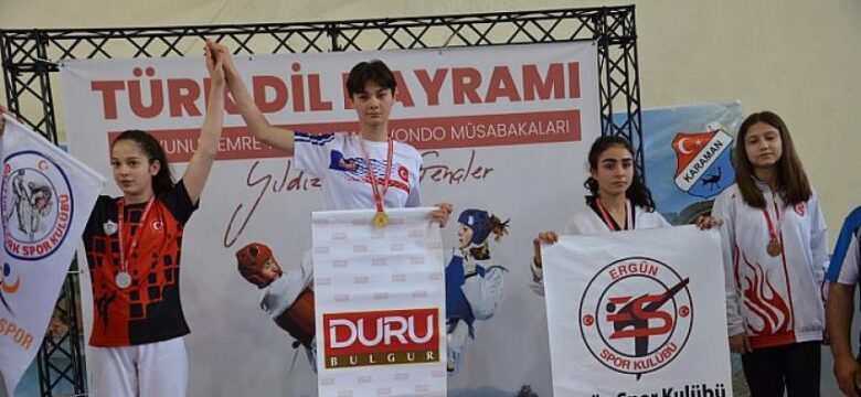 Duru Bulgur, Yıldızlar Gençler Taekwondo Şampiyonası’nda Üçüncü Oldu