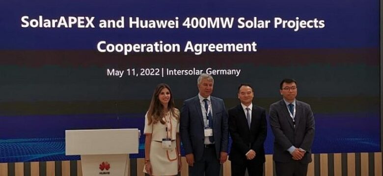 Huawei ve SolarAPEX’ten güneş enerjisi alanında 400 MW’lık işbirliği