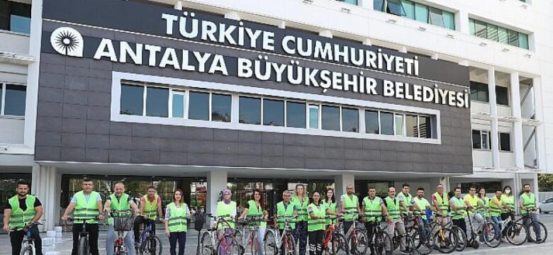 Antalya Büyükşehir Belediyesi Avrupa Hareketlilik Haftasını kutluyor