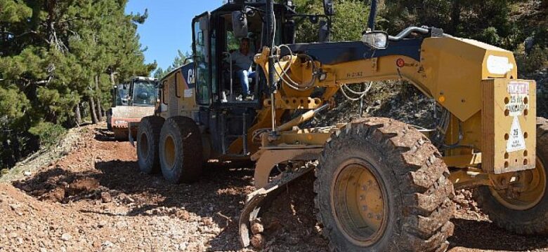 Antalya Konyaaltı Üçoluk Mahallesi’nde stabilize çalışması