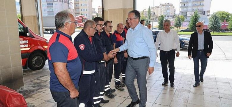 Nevşehir Belediye Başkanı Dr. Mehmet Savran, İtfaiye Haftası’nı Kutladı
