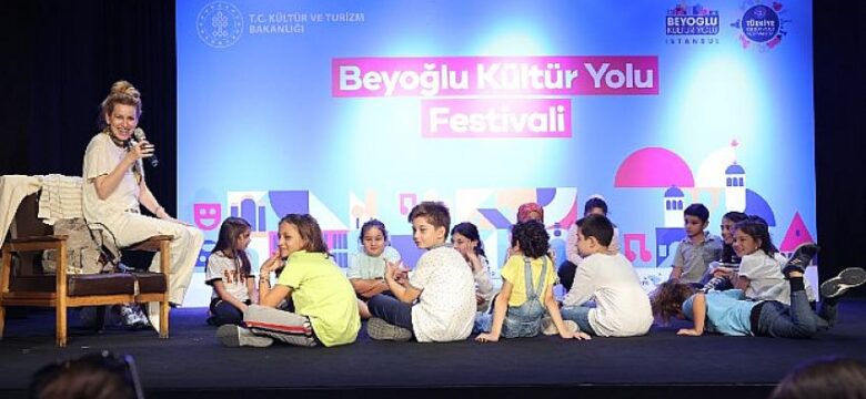 Beyoğlu Kültür Yolu Festivali kapsamında gerçekleştirilen “Gençlik ve Çocuk Buluşmaları” başladı