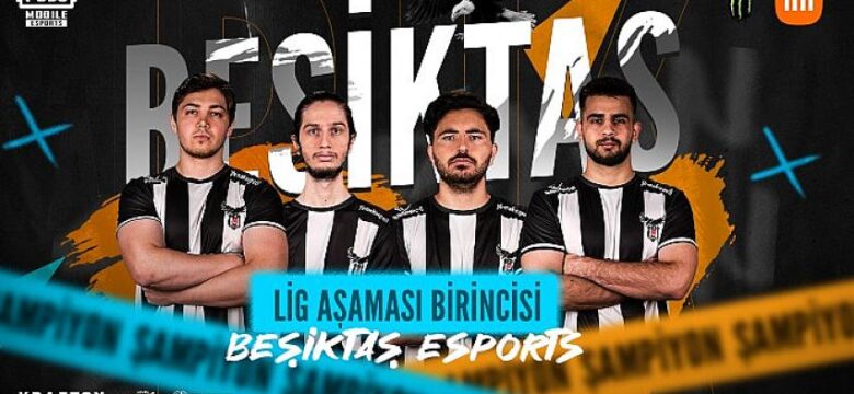 PMPL Türkiye Lig Aşamasının birincisi Beşiktaş Esports oldu