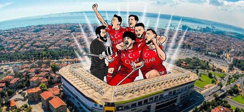 Türkiye Ampute Futbol Milli Takımı,   Clear illüstrasyonları ile İstanbul’u selamlıyor