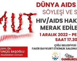 Çiğli’de “AIDS Hakkında Merak Edilenler” Konuşulacak