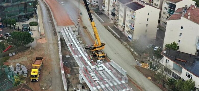 Kuruçeşme Tramvay Hattı’nda yoğun çalışma