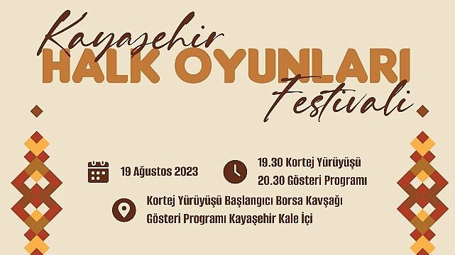 Kayaşehir Halk Oyunları Festivali İçin Geri Sayım Başladı