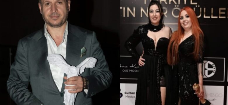 Selma Oruç ve Faruk Karataş, Mavi İnci ve Altın Nar Ödülleri’nde meslek onur ödülü kazandı.