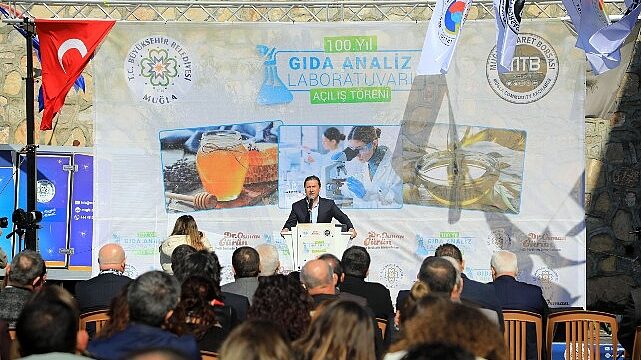 Muğla Büyükşehir Belediyesi ve Muğla Ticaret Borsası işbirliği ile Muğla'ya kazandırılan 100.Yıl Gıda Analiz Laboratuvarı açıldı