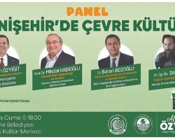 Yenişehir Belediyesi “Çevre Kültürü Paneli” düzenliyor