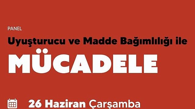 Buca’da uyuşturucu ile mücadele paneli