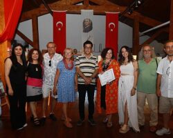 Efes Selçuk Uluslararası Resim Sergisi Selçuk Efes Kent Belleği’nde açıldı