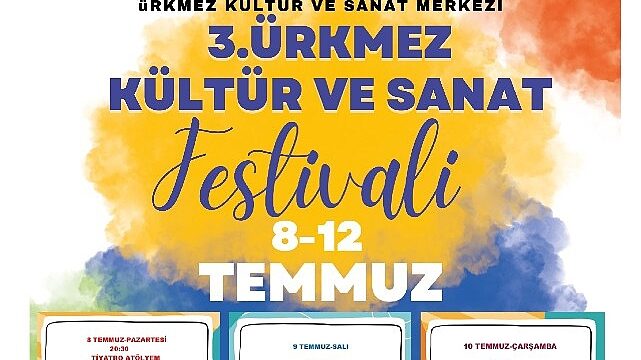 Ürkmez Kültür ve Sanat Festivali Başlıyor