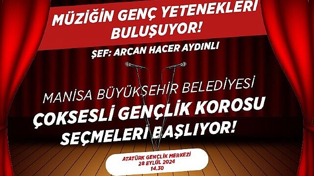 Büyükşehir Belediyesi Genç Yeteneklerini Arıyor