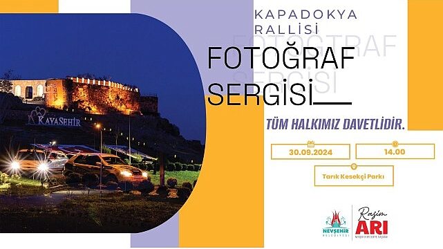 Kapadokya Rallisi Fotoğraf Sergisi 30 Eylül Pazartesi günü açılıyor