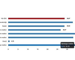 Tüik: Yurt Dışı Üretici Fiyat Endeksi (YD-ÜFE) yıllık %28,67 arttı, aylık %2,95 arttı