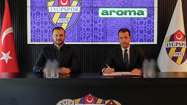 Aroma, Eyüpspor’a Sponsor Oldu