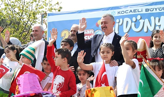 23 Nisan coşkusu Gebze’den başladı