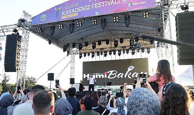 Nilüfer’de Karadeniz Festivali sona erdi