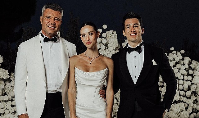 Sadettin Saran’ın kızı Lal Saran, Tolga İrdem ile Assos’ta Evlendi