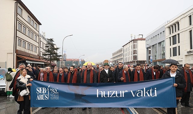 Hazreti Mevlana’nın 752. Vuslat Yıl Dönümü Anma Etkinlikleri “Huzur Vakti” Temasıyla Başladı