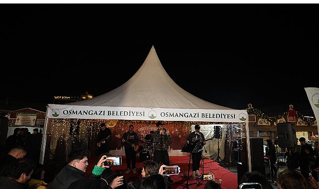 Osmangazi’de Çizik Grubu Festivale Renk Kattı