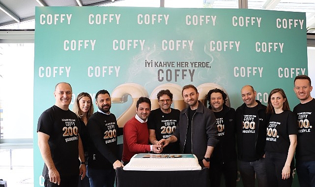 Coffy, 200’üncü mağazasını Ankara   Yüksek Hızlı Tren Garı’nda açtı