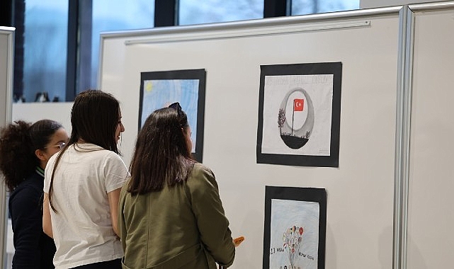 Kartepeli Minik Ellerin Eserleri Sanat Evi’nde Görücüye Çıktı