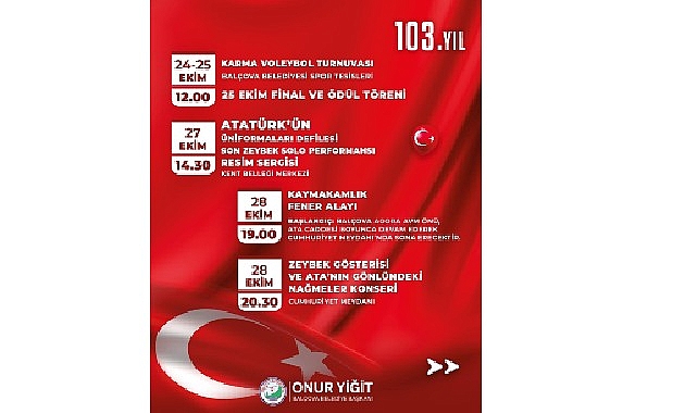 Balçova’da Cumhuriyet Coşkusu Sokaklara Taşacak!